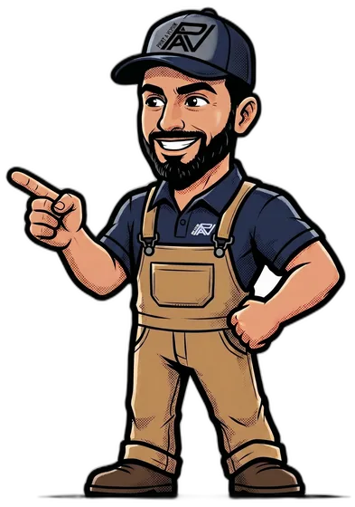 Ruben, the Print A Vision mascot